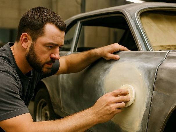 VOCABULARY STORY 704  Did the car restorer work???