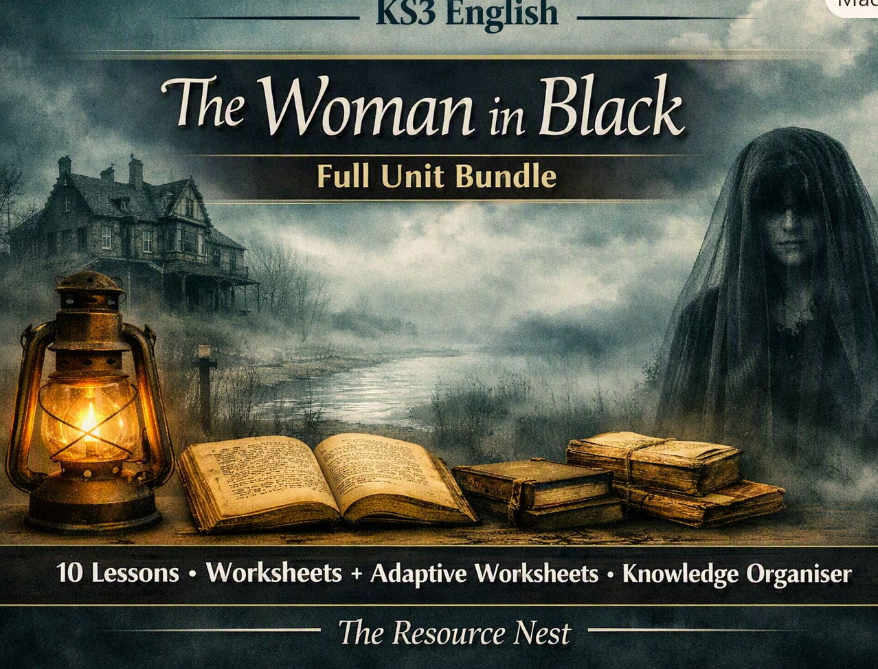 The Woman in Black – Complete KS3 Bundle