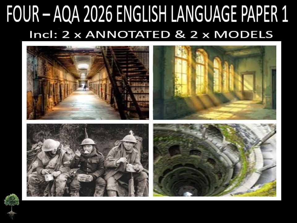 FOUR - AQA PAPER 1 | 2026 FULL MOCKS | ANNOTATED  |  MODELS