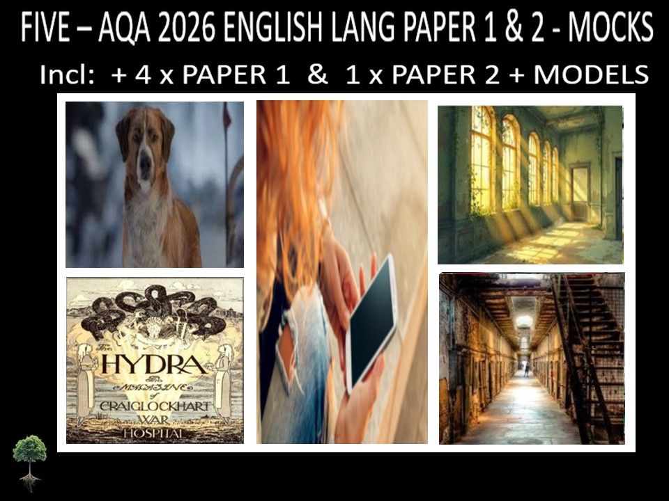 FIVE - AQA PAPER 1 & 2 | 2026 FULL MOCKS | MODELS