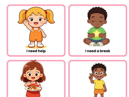 SEND Visual Communication Cards