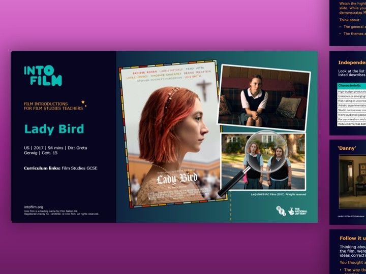 GCSE Film Studies: Lady Bird