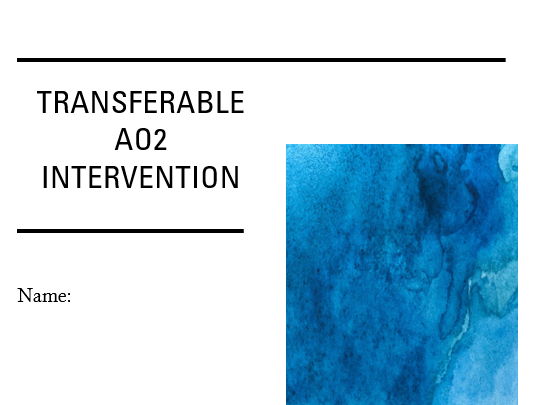 Edexcel Language and Literature AO2 intervention book 1