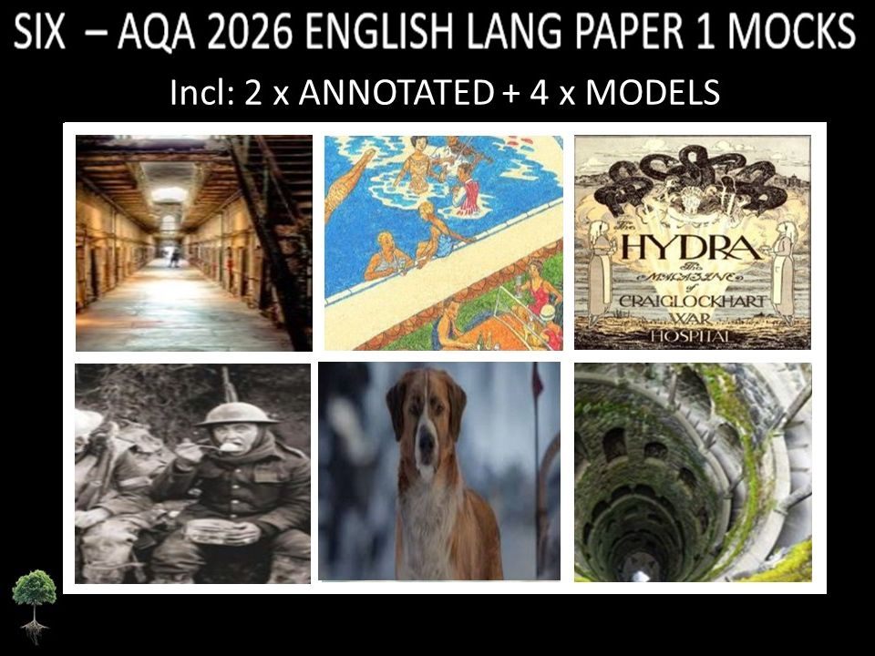 SIX - AQA PAPER 1 | 2026 FULL MOCKS | ANNOTATED | MODELS