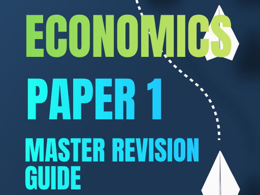IBDP Economics Paper 1 Teacher Planning and Master Revision Guide - SL & HL