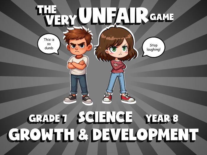 Growth & Development VERY UNFAIR GAME | No-Prep Year 8 Science Review Activity