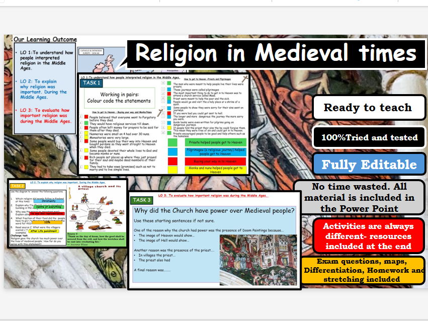 Middle Ages. Medieval Religion