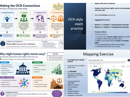 OCR A Level Geography Human Rights: lesson 1 What are human rights?