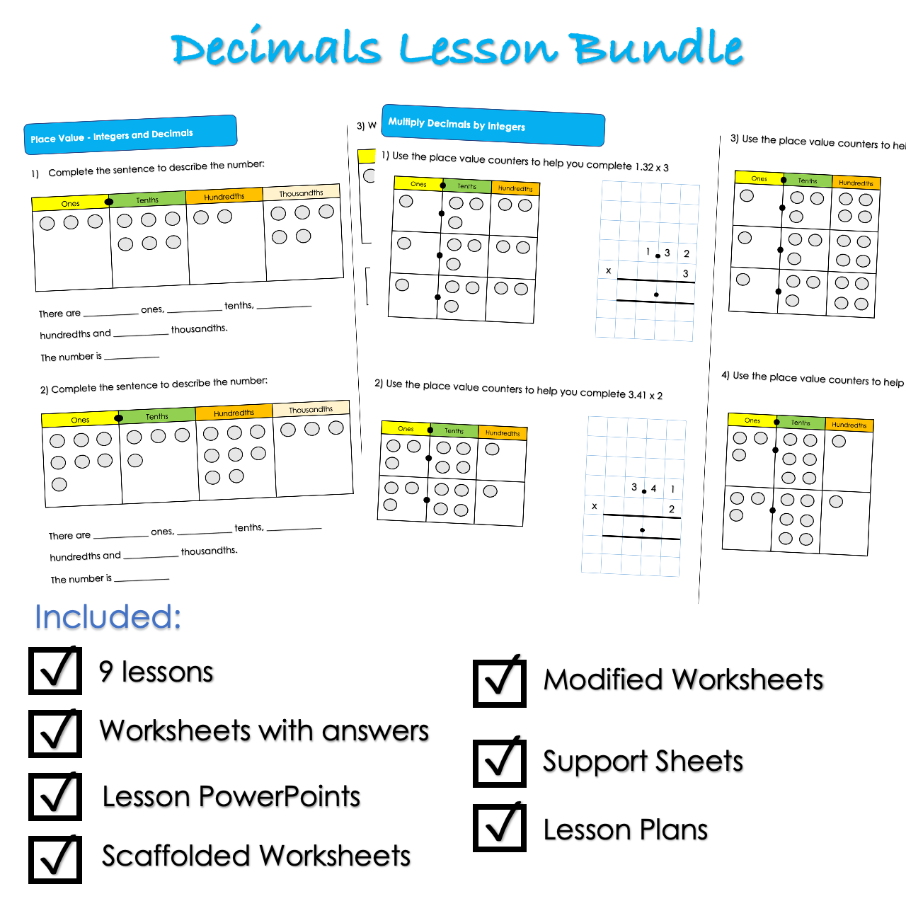 Year 6 Decimals Complete Unit