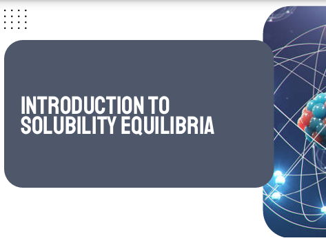 AP Chemistry Unit 7: Introduction to Solubility Equilibria