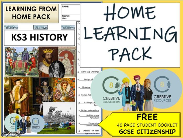 Home Learning Pack HISTORY KS3