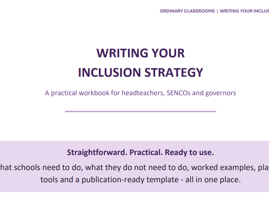 Writing your Inclusion Strategy 2026-7.
