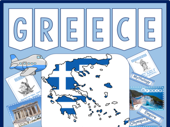 GREECE GREEK LANGUAGE MULTICULTURE AND DIVERSITY TEACHING RESOURCES DISPLAY