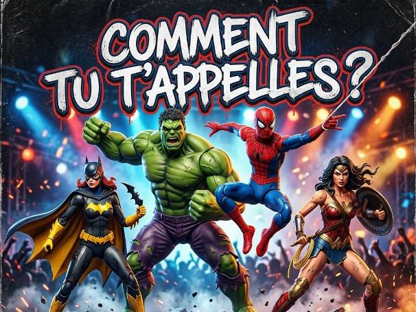 Comment tu t'appelles? Superhero style