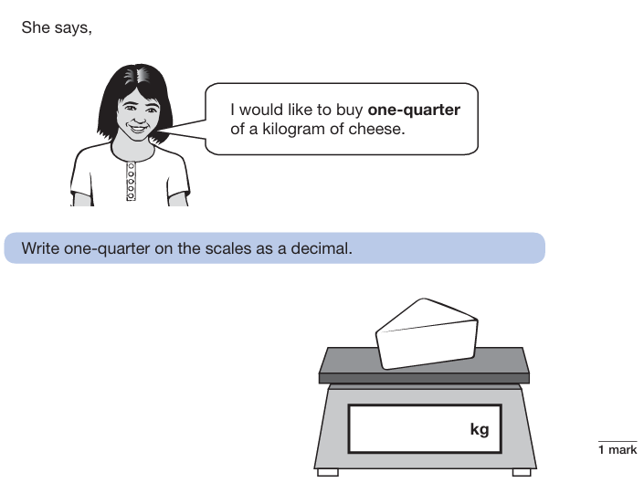 Year 6 KS2 Reasoning SATs Questions for Measurement