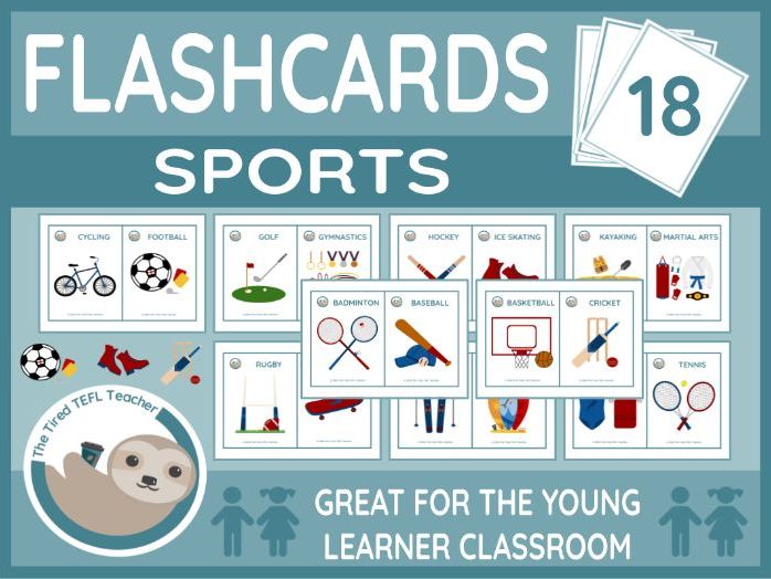 ESL Sports Flashcards
