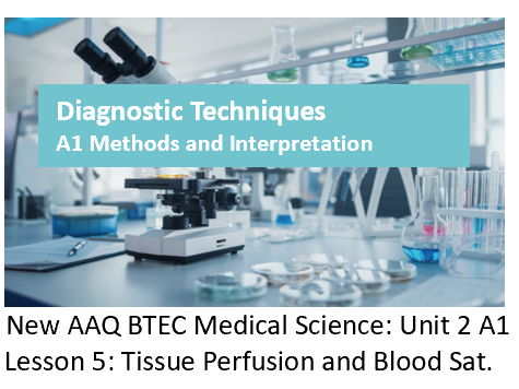 AAQ BTEC (level 3) Medical Science Unit 2 A- Diagnostic Techniques