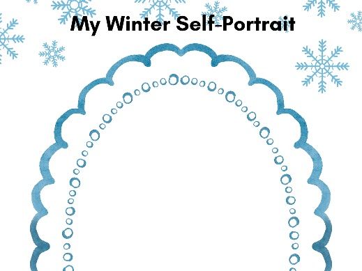 First Day Back After Christmas – My Winter Self Portrait (2 Templates)