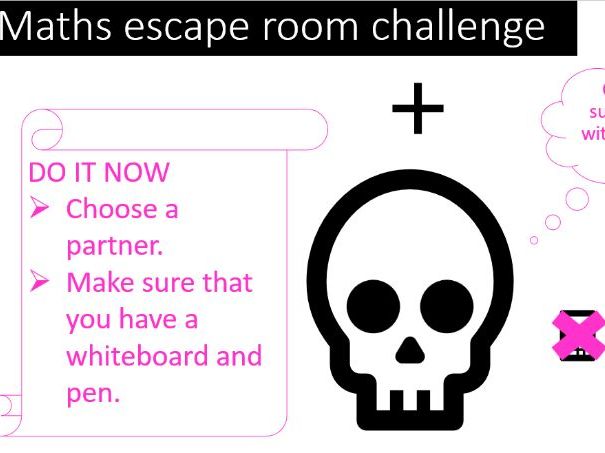 Maths Escape Room