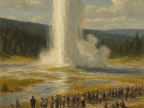 VOCABULARY STORY 719    Why is old faithful reported to be never failing?