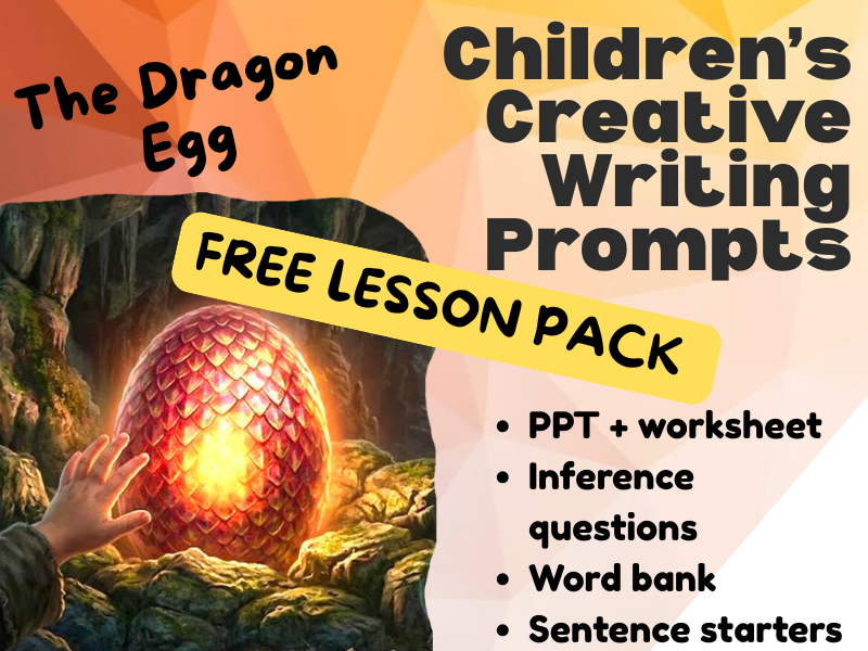 KS2 Creative Writing: The Dragon Egg (Full Lesson + Resources)