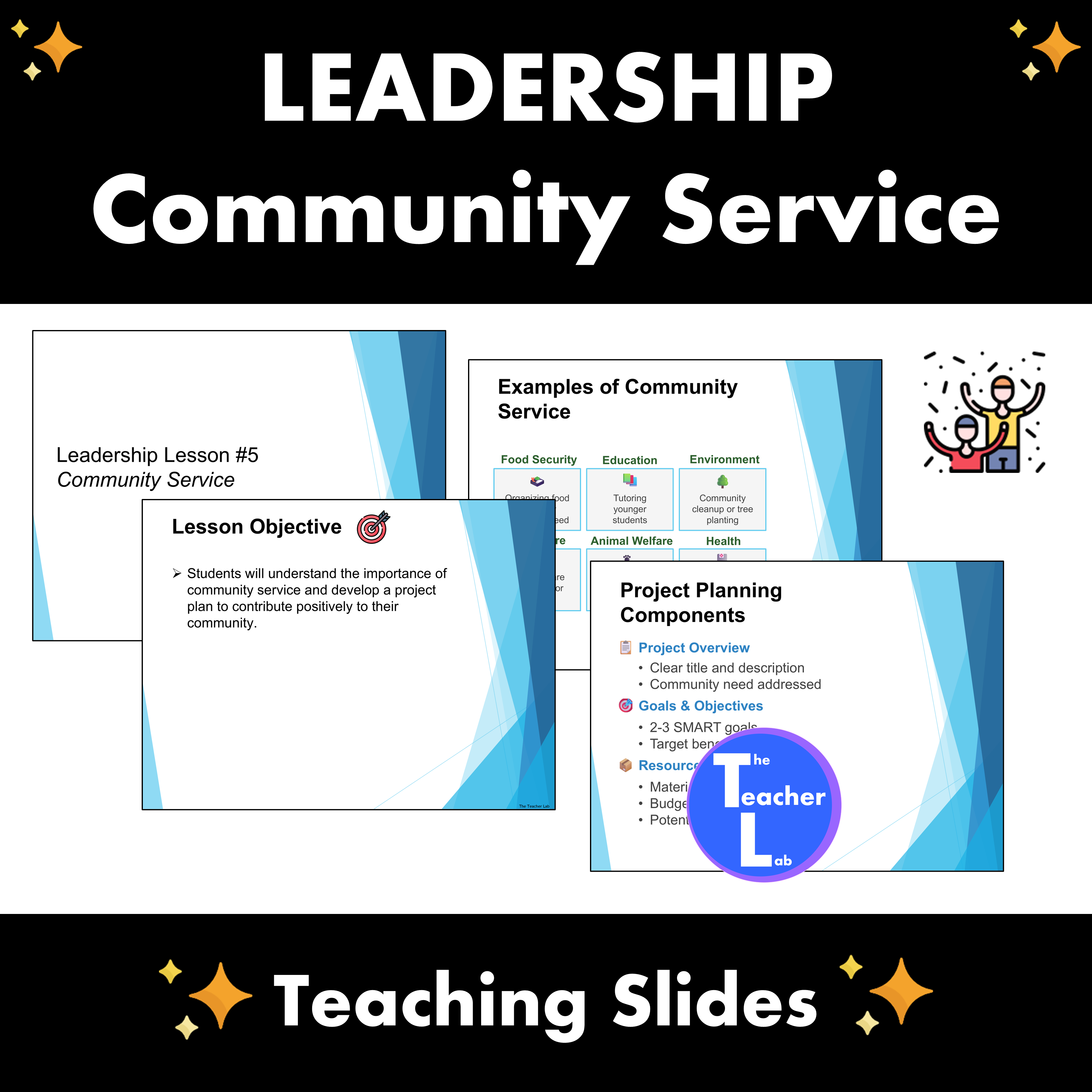 Service Learning Leadership Lesson Community Engagement Project ...