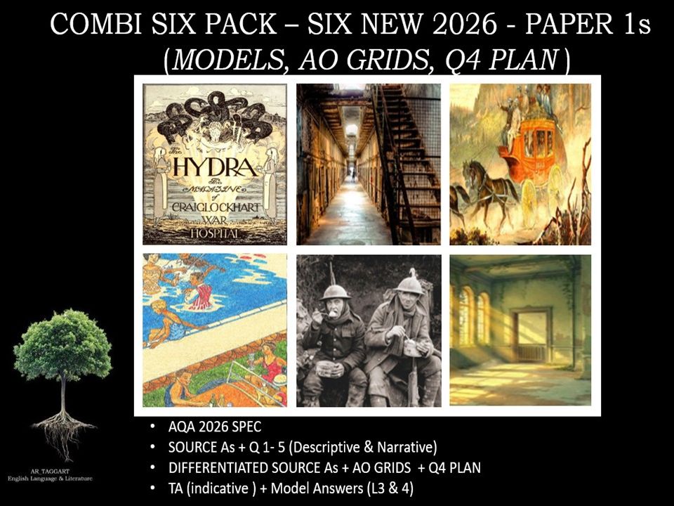 COMBI SIX PACK | 6 NEW PAPER 1 | 2026 FULL MOCKS | MODELS | Q4 PLAN | AO GRIDS