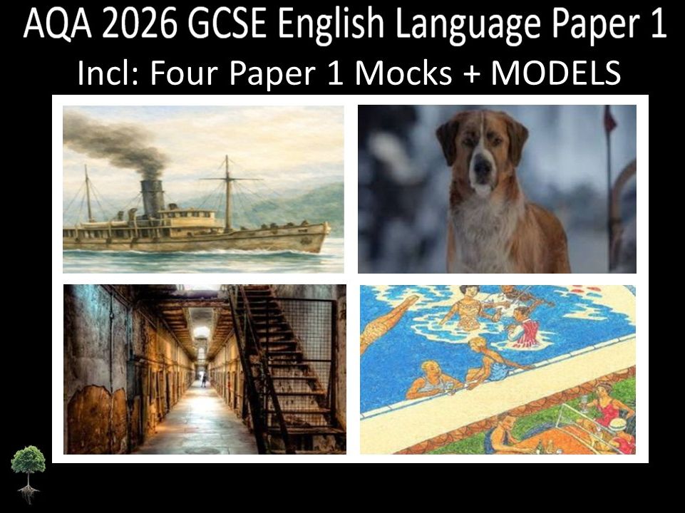 Four AQA 2026 GCSE English Language Paper 1 Mocks | Models