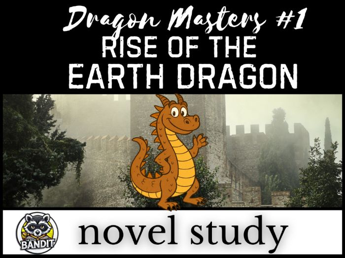 DRAGON MASTERS #1 Rise of the Earth Dragon NOVEL STUDY