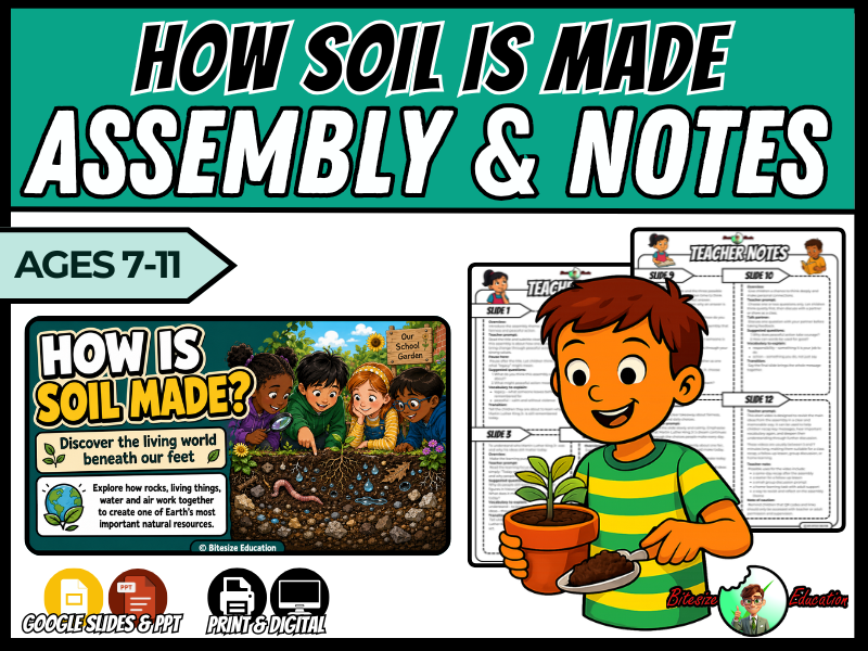How Soil Is Made | Assembly Presentation | Year 3 and 4