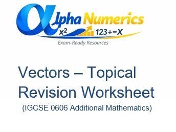 Vectors IGCSE 0606 Past Paper Review