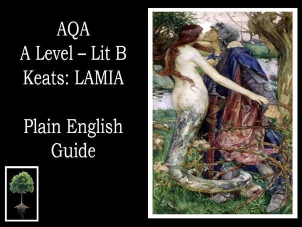 KEATS: Lamia – Plain English Guide |  A Level Lit B
