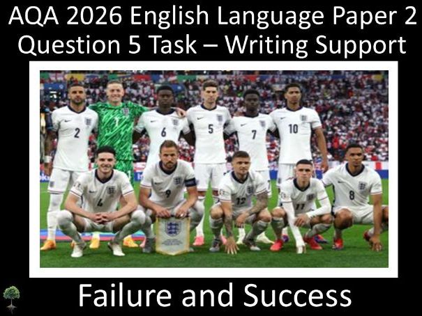 Question 5: AQA 2026 English Language Paper 2 | Failure + Success
