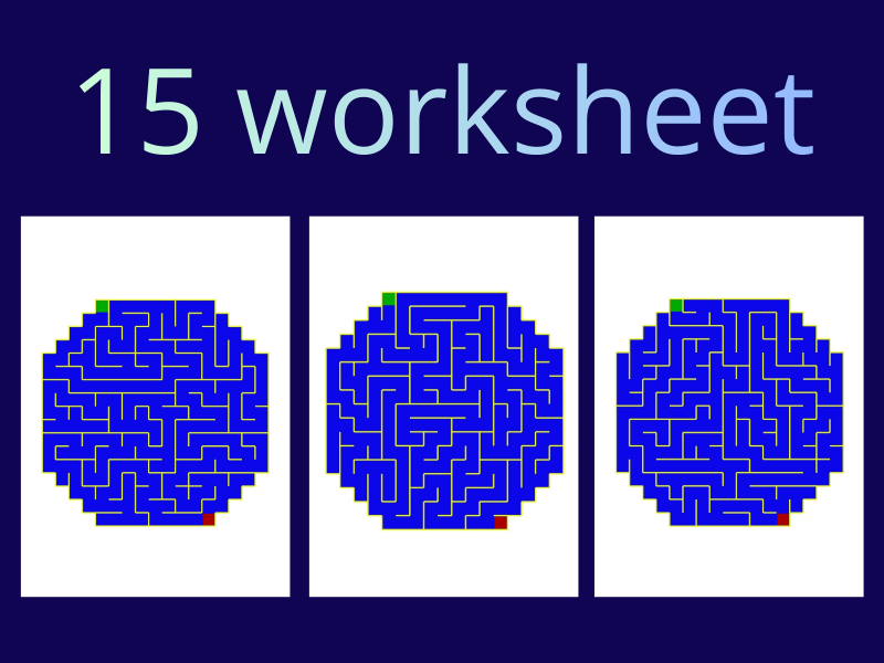 Circular Logic Mazes – Fun Brain Teasers for Early Finishers