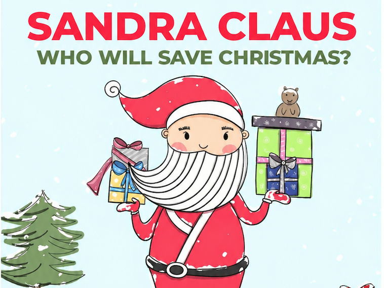 Funny Christmas Play Script KS2 KS3 / Secondary Youth Theatre / Whole Class Assembly: Sandra Claus