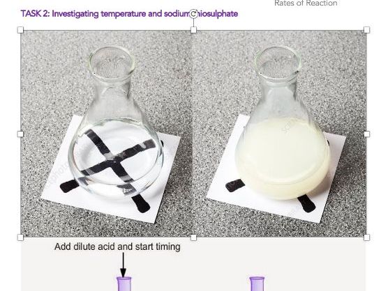 IGCSE Chemistry Rate of Reaction Pupil Lessons and Booklet