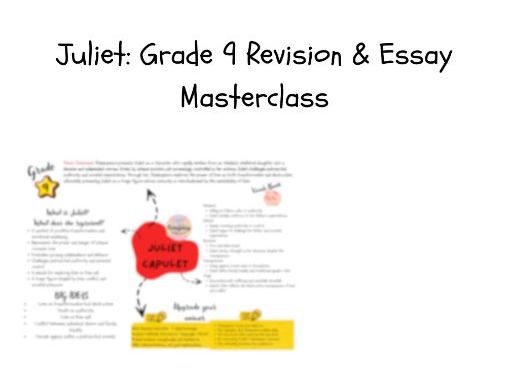 Juliet Grade 9 Essay Plan | Romeo and Juliet GCSE | Shakespeare Character Analysis | Top Ban