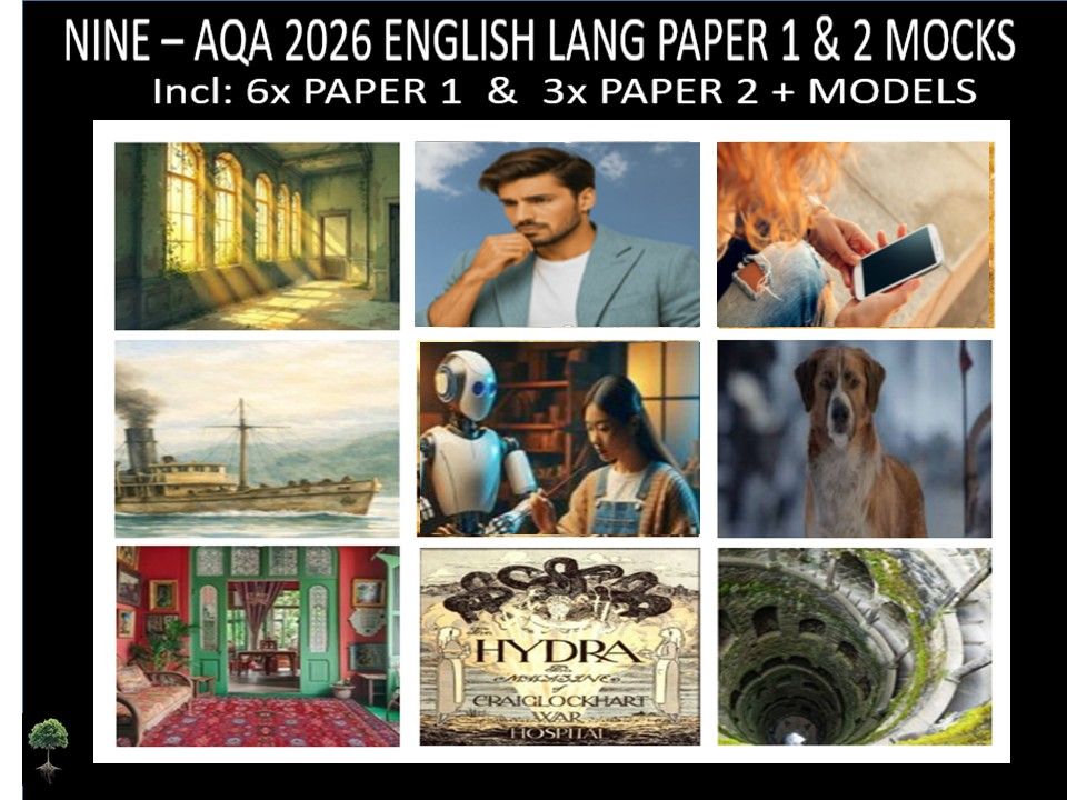 NINE - AQA PAPER 1 & 2 | 2026 FULL MOCKS | MODELS