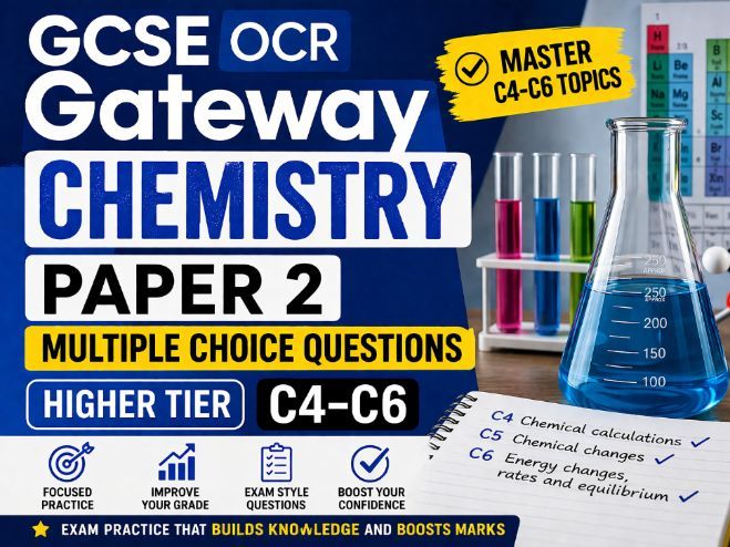 Ultimate Multiple Choice GCSE Chemistry Paper 2 Revision Pack With Answers