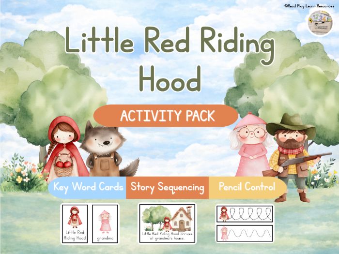 Little Red Riding Hood EYFS Literacy Activity Pack | Fairy Tale Resources