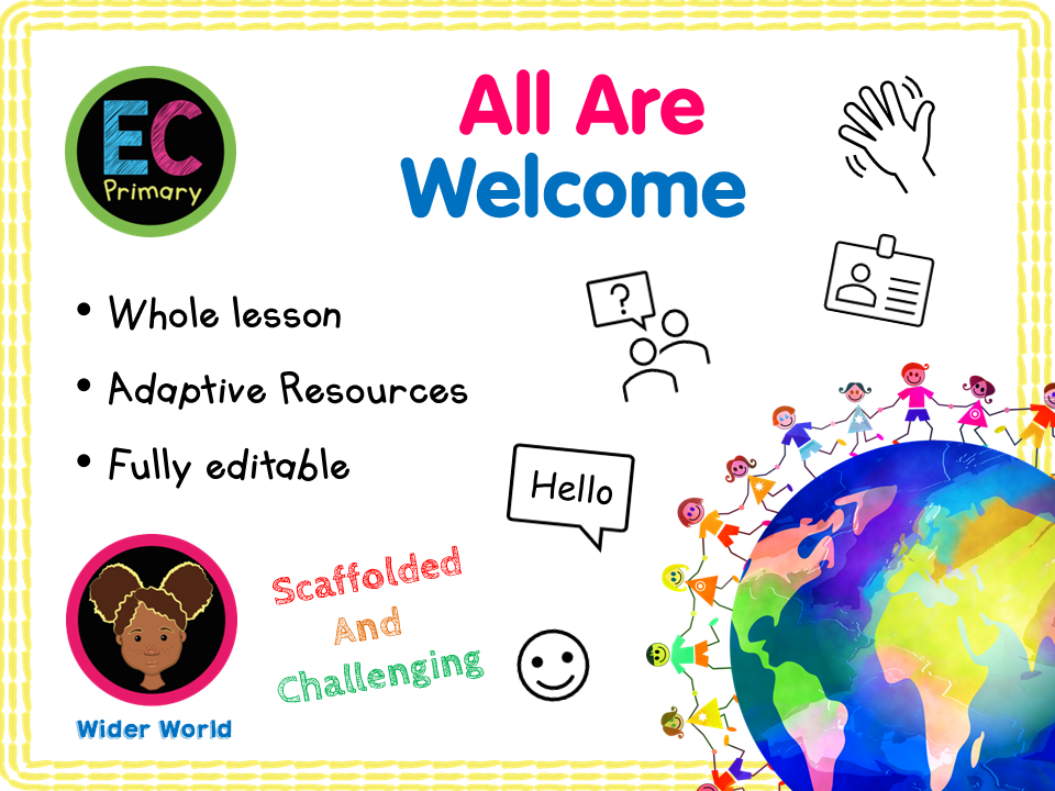 Welcoming  Everyone - Diversity / Community KS1