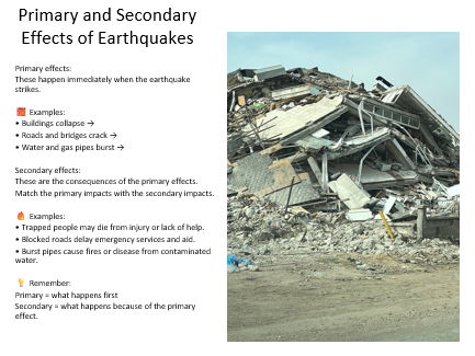 KS3  Natural Hazards: Earthquakes – Causes, Measurement, and Effects