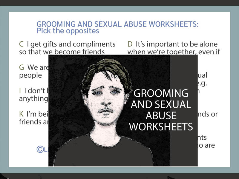 Grooming and Sexual Abuse Worksheets (UK)