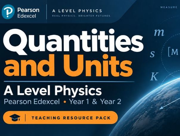 01 - Quantities and Units Teacher Pack - Physics (Year 1 & Year 2) A Level Pearson Edexcel