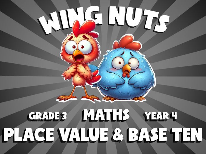 **Risk Big to Win Big, or play it safe and be a CHICKEN!**   Wing Nuts is a no-prep maths game where