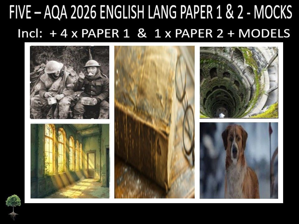 FIVE - AQA PAPER 1 & 2 | 2026 FULL MOCKS | MODELS