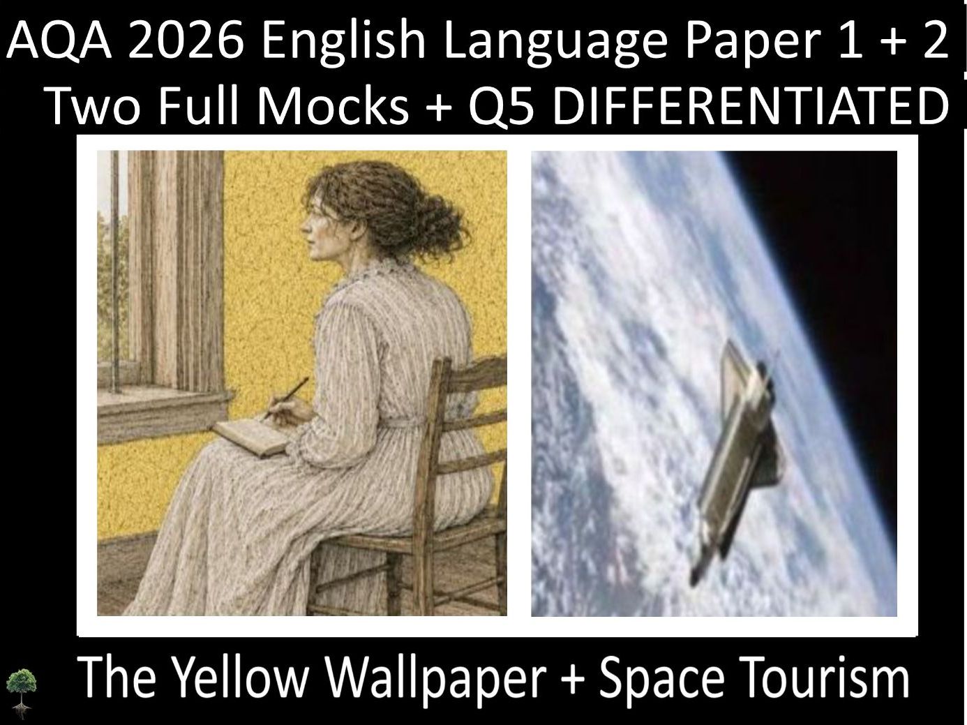 Two AQA 2026 English Language Paper 1 + 2 Mock | Q5 DIFFERENTIATED SUPPORT