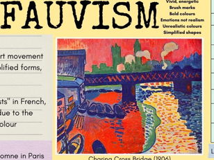 Fauvism Knowledge Organiser –  Art & Design