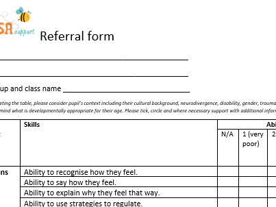 ELSA referral form