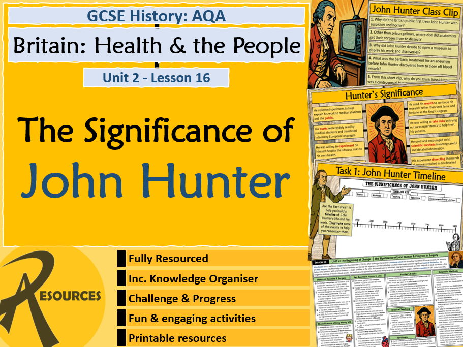 John Hunter & Surgery - AQA - GCSE